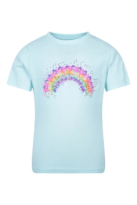 Sequin Rainbow Kids Tee
