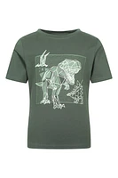 Dino Kids Glow The Dark Tee