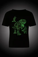 Dino Kids Glow The Dark Tee