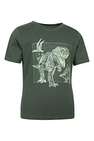 Dino Kids Glow The Dark Tee
