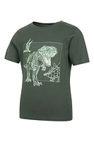 Dino Kids Glow The Dark Tee