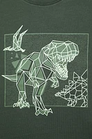 Dino Kids Glow The Dark Tee