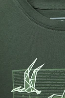 Dino Kids Glow The Dark Tee