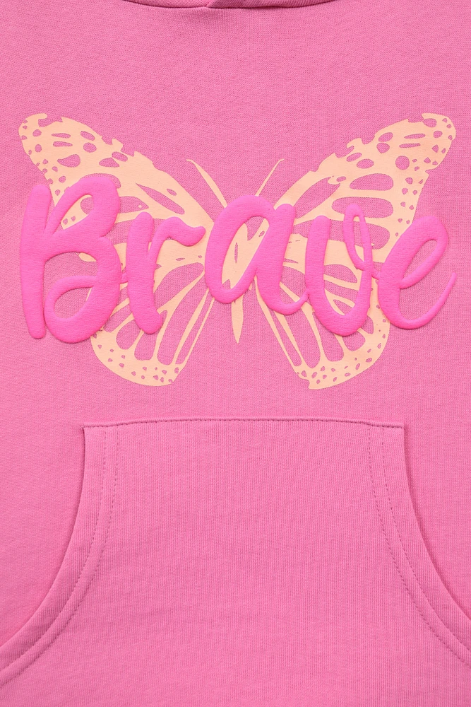 Brave Butterfly Kids Hoodie