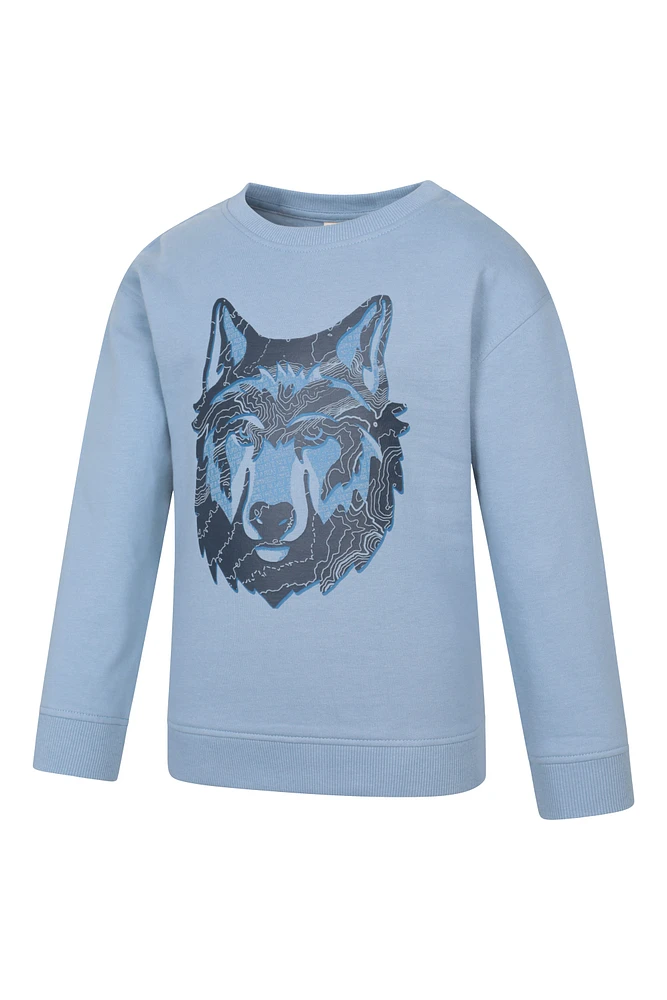 Crew Neck Kids Sweatshirt