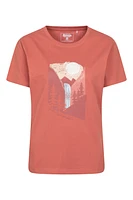 Waterfall Womens Relaxed Fit T-Shirt