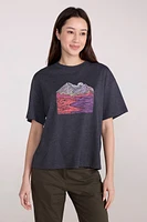 Landscape Womens Boxy Fit T-Shirt
