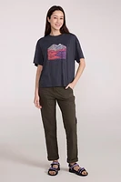 Landscape Womens Boxy Fit T-Shirt