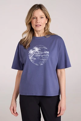 Beach Womens Boxy Fit T-Shirt