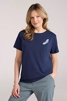 Feather Womens Relaxed Fit T-Shirt