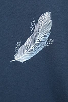 Feather Womens Relaxed Fit T-Shirt