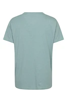 Printed Womens Mountain Relaxed Fit T-Shirt
