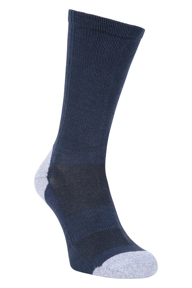 Bamboo Mens Mid-Calf Hiking Socks