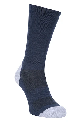 Bamboo Mens Mid-Calf Hiking Socks