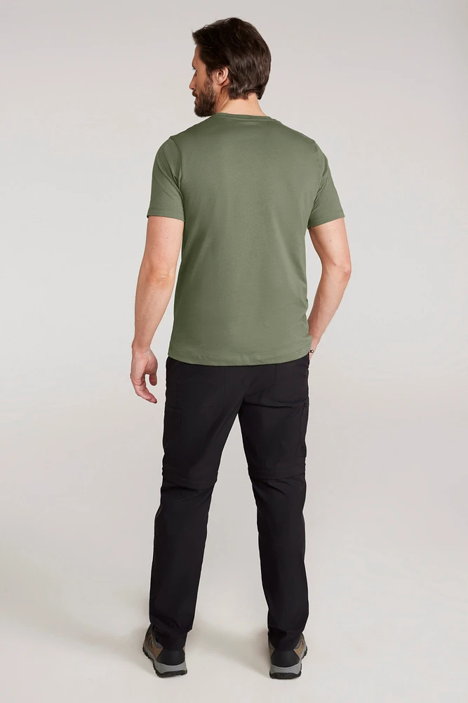 Mountain Stripe Men's Graphic T-Shirt