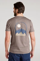 Mountain Peak Mens Graphic T-Shirt