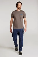 Mountain Peak Mens Graphic T-Shirt