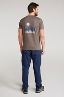 Mountain Peak Mens Graphic T-Shirt