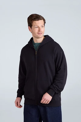 Icon Mens Logo Zip Through Hoodie