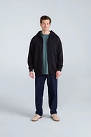Icon Mens Logo Zip Through Hoodie