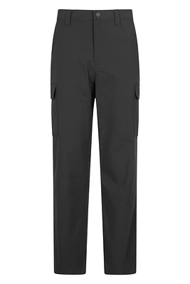 Delta Mens Cargo Stretch Trousers - Short Length