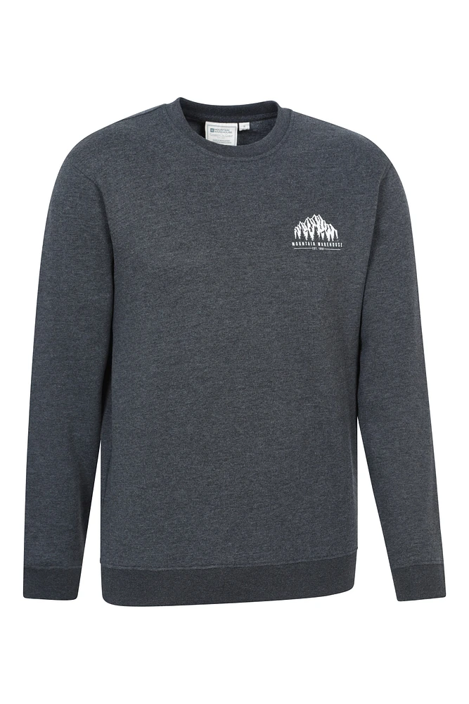 Adventure Mens Mountain Graphic Sweatshirt
