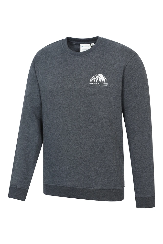Adventure Mens Mountain Graphic Sweatshirt