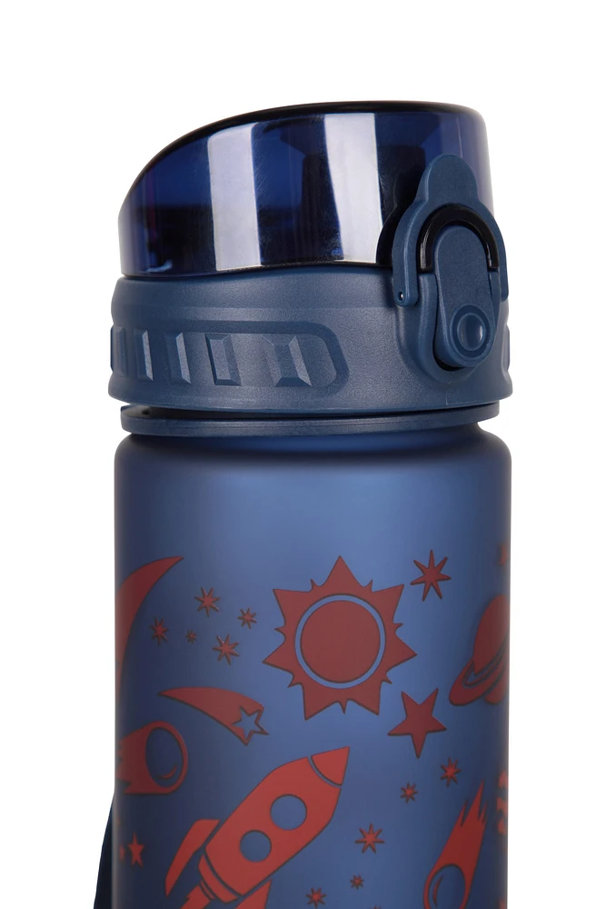 Kids BPA Free Push Lid Water Bottle - 500ml