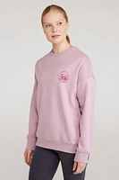 Printed Womens Relaxed Fit Sweatshirt