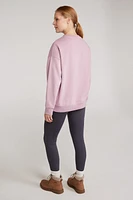 Printed Womens Relaxed Fit Sweatshirt