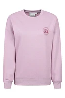 Printed Womens Relaxed Fit Sweatshirt