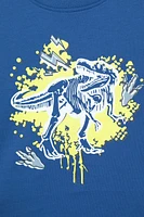 Graffiti Dino Kids Printed Tee