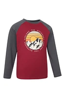 Explore Mountains Kids Printed Tee