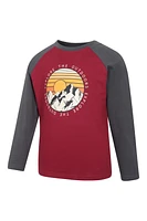 Explore Mountains Kids Printed Tee