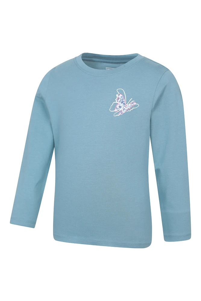 Butterfly Kids Long Sleeve Tee