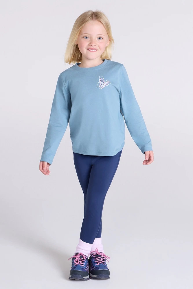 Butterfly Kids Long Sleeve Tee