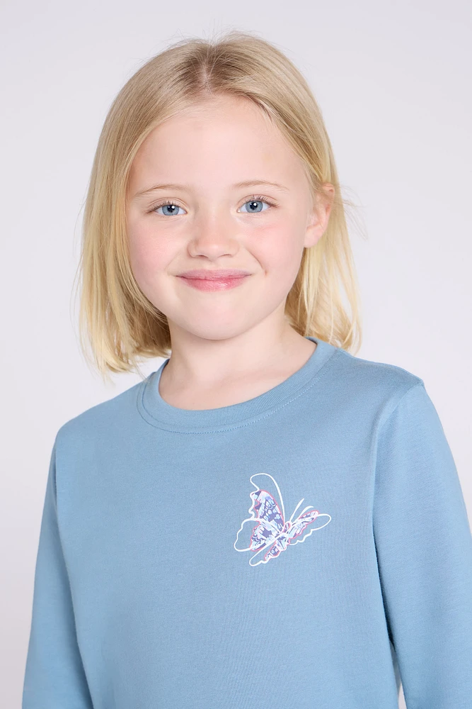 Butterfly Kids Long Sleeve Tee