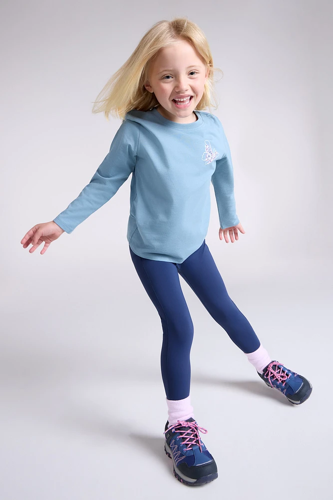 Butterfly Kids Long Sleeve Tee