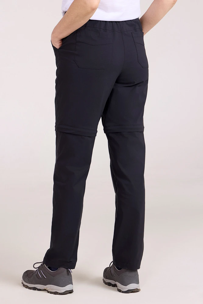 Delta Stretch Womens Zip Off Trousers