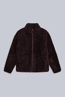 Teddy Womens Full Zip Fleece