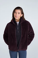 Teddy Womens Full Zip Fleece