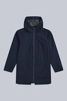 Elements Mens Longline Waterproof Jacket