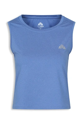 EMS Essence Peak Womens Boxy Crop Tank