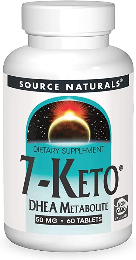 Source Naturals 7-Keto DHEA 50MG 30 Tablets