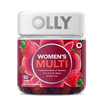 OLLY Women's Multivitamin Blissful Berry Gummies