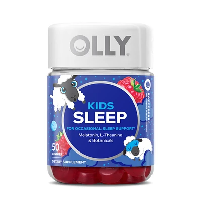 OLLY Kid's Sleep 5MG Melatonin Gummies Raspberry