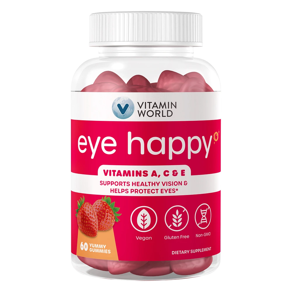 Eye Happy Vision Support Formula Gummies