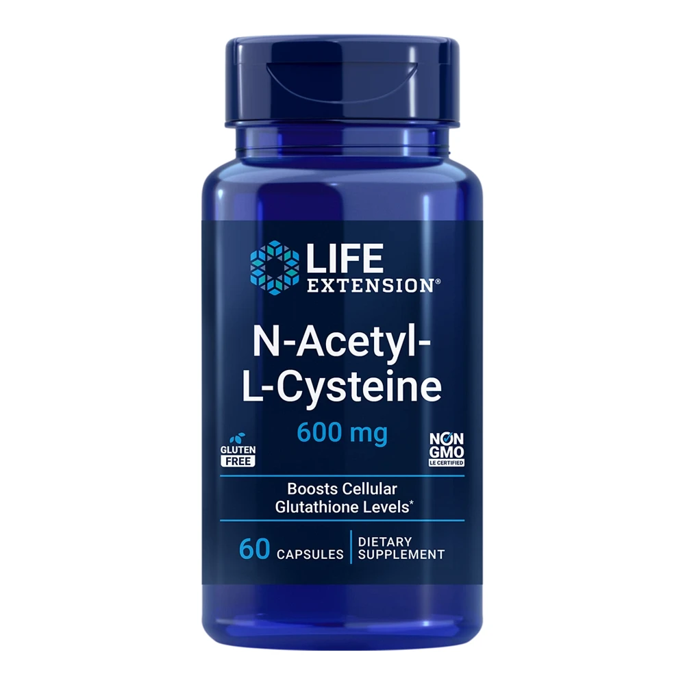 N-Acetyl-L-Cysteine 600mg 60ct