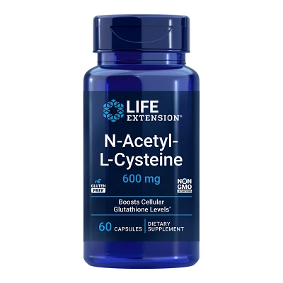 N-Acetyl-L-Cysteine 600mg 60ct