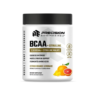 BCAA + Citrulline - Citrus Orange Lemonade (30 Servings)